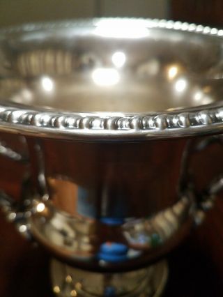 Vintage Silver Plated Ice Bucket - Champagne/Wine 5