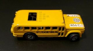 1971 Mattel Hot Wheels Redline Heavyweights S ' Cool Bus HK Yellow 2