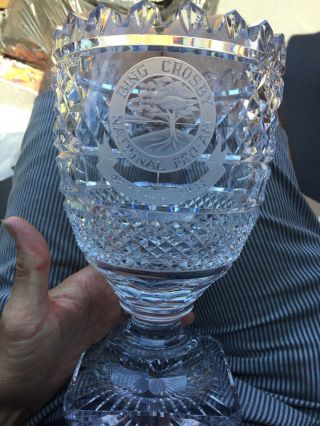 Bing Crosby National Pro - Am Trophy Waterford Crystal Golf