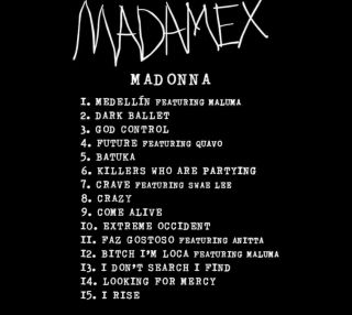 Madonna Madame X Limited,  Exclusive Translucent Blue Vinyl. 2