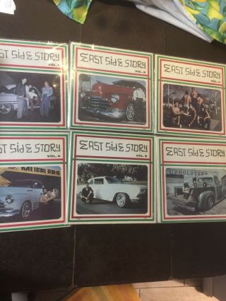 East Side Story Vol 1,  2,  3,  4,  5,  6 Vinyl Lp Not A Reissue Vinyl Vg