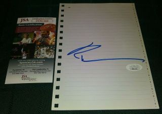 Robin Williams Movie/comedy Legend Signed Autographed Paper Cut Rare Jsa