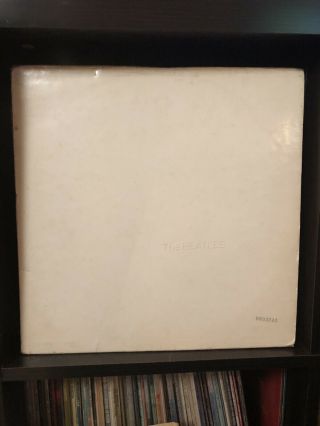 The Beatles White Album 1968 LP SWBO - 101 First Press W/ Inserts Low 0003243 4