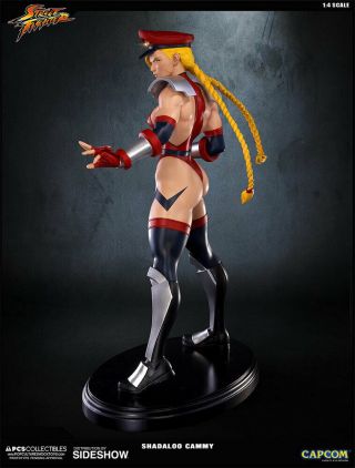 Pop Culture Shock Shadaloo Cammy Dictator Exclusive 1/4 Scale Statue