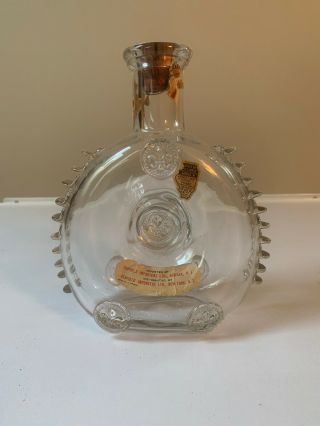 Remy Martin Louis Xiii Cognac Decanter Baccarat Crystal Bottle