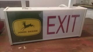 1960s John Deere Lighted Dealership Sign