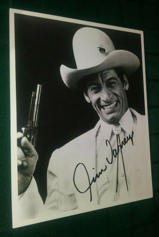 Jim Varney Movie Legend Signed Autographed 8x10 Photo W/coa Very Rare L@@k