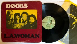 The Doors - La Woman - 1972 Us Press W/ Crucifix Insert (vg, ) Ultrasonic