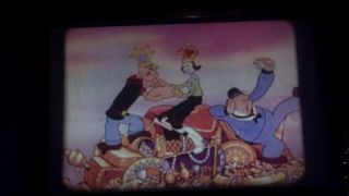 16mm POPEYE MEETS ALI BABA - 1937 Low Fade Paramount Logos - 17 Minutes Watch Video 12