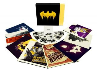 Mondo Batman The Animated Series 8 Lp Vinyl Box Set Record Never Played