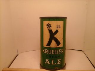 12oz Flat Top Beer Can,  Oi,  ( (krueger Cream Ale))  By The Same.