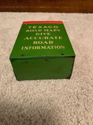 Early Texaco Road Map Holder Gas Oil Advertising 7