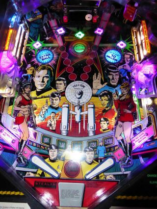 Star Trek 25th Anniversary pinball machine by Data East 1994 3