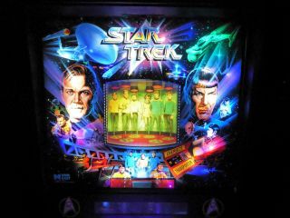 Star Trek 25th Anniversary pinball machine by Data East 1994 8