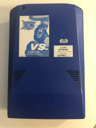 Marvel Vs Capcom Cps - 2 Arcade Pcb A & B Boards - Usa Blue Version