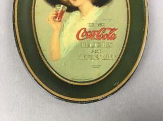 1912 Museum Quality Coca Cola Tip Tray Coke Near 4