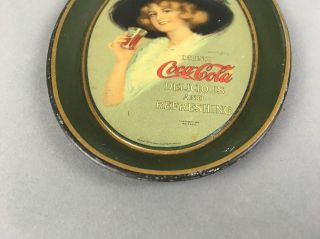 1912 Museum Quality Coca Cola Tip Tray Coke Near 5