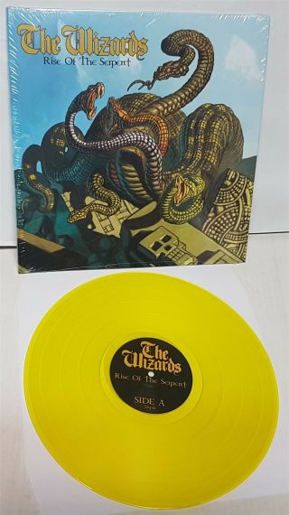 The Wizards Rise Of The Serpent Yellow Vinyl Lp Record