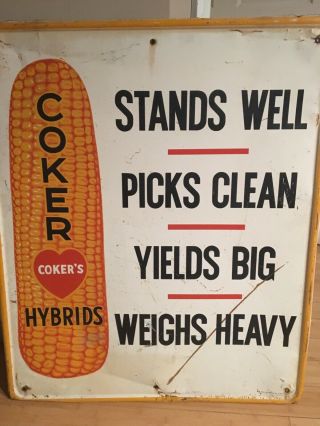 Old Coker’s Hybrid Corn (stands Well,  Picks,  Yields Big,  Weighs Heavy)