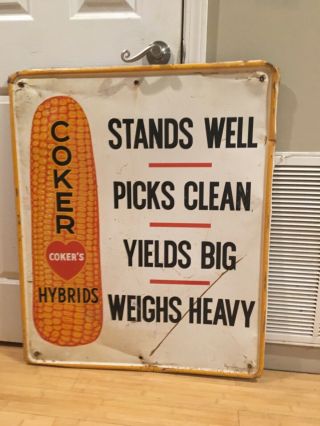 old Coker’s Hybrid Corn (stands well,  picks,  yields big,  weighs heavy) 2