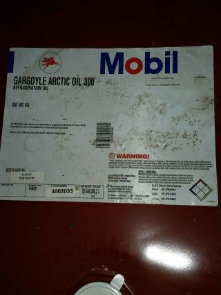 Mobil Gargoyle Arctic Refrigeration Oil 300