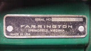 Vintage 1960 ' s Texaco Gas Station Farrington Credit Card Machine 6