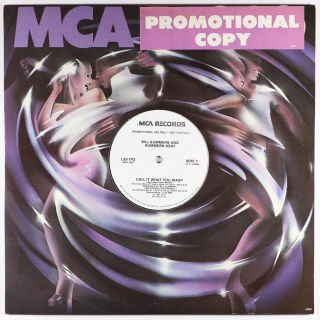 Bill Summers - Call It What You Want 12 " - Mca - Synth Funk Vg,  Promo Mp3