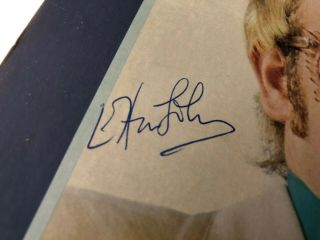 Elton John - Captain Fantastic LP Sleeve signed by Elton John & Bernie Taupin 4