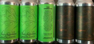 Tree House Brewing: 5 Cans: Very Green/very Gggreennn/gggreennn