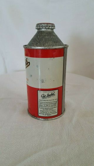 Edelweiss Light Low Profile Cone Top Beer Can - 001020 3