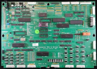 Mpu9211 Mpu Board For Williams Sys 9 - 11b Pinball Machines