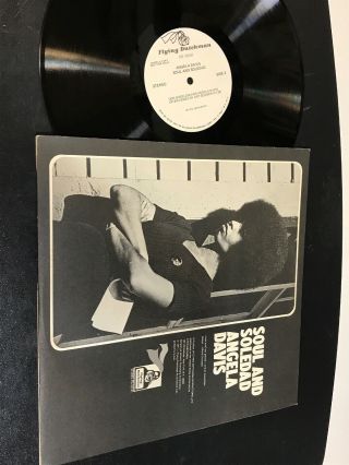 NM Angela Davis - Soul And Soledad LP - Flying Dutchman WLP PROMO 4