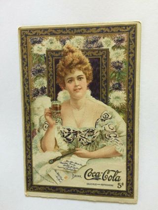 1903 Coca - Cola Hilda Clark Menu
