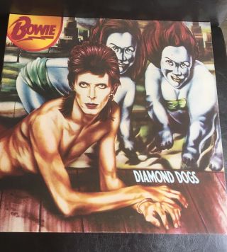 David Bowie - Diamond Dogs Lp Album Vinyl Record Rca - 1974