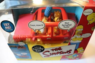 The Simpsons Talking Family Car Play Set