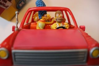 The Simpsons Talking Family car Play Set 4