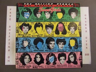 The Rolling Stones Some Girls Lp Coc 39108