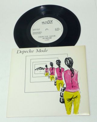 Depeche Mode " Dreaming Of Me " 1981 Uk 1st 7 " Ps 45 M - /m - Mute 013 Vinyl 80s Org.