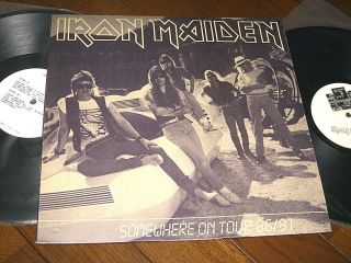 Iron Maiden Somewhere On Tour 86/87 Live In London 11 1986 Japan Collectors 2 Lp