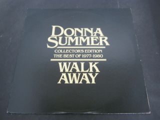 Vinyl Record Album Donna Summer Walk Away Collector 