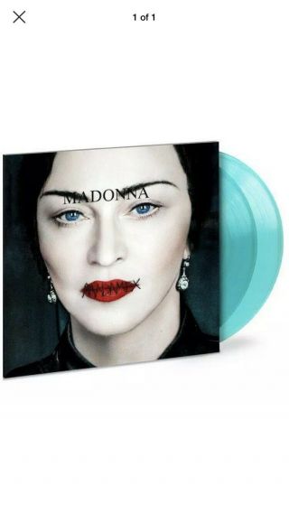 Madonna Limited Edition Teal Vinyl Steven Klein Limited To 1000