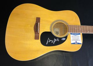 George Strait Signed Auto Acoustic Rougue Full Size Guitar Beckett Bas 1