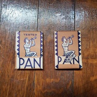 Single Cardboard Sleeve Of Vintage " Pan " Brand Condoms