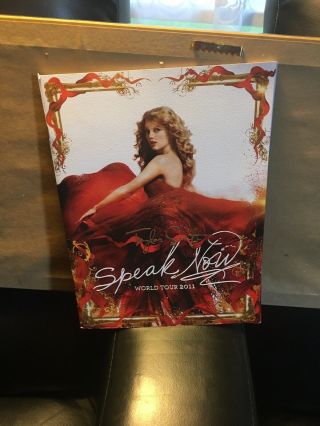 Limited Edition Signed Taylor Swift Framed Print Speak Now 6