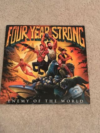Four Year Strong - Enemy Of The World Vinyl (first Press - Clear Orange/1000)