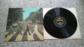 The Beatles Abbey Road Export 1st Press Parlophone Ppcs 7088 Uk Press 1969