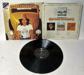 The Best Of George Harrison Vinyl Lp Beatles Import Capitol Emi Pas 10011 Promo