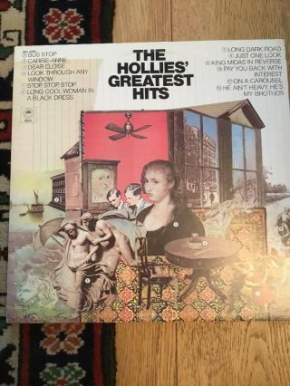 The Hollies Greatest Hits Lp Epic Pe 32061 1973