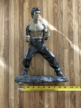 Bruce Lee Figurine Ceramic Like Collectible Piece 2