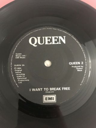 QUEEN I Want To Break UK Brian May Sleeve 7 